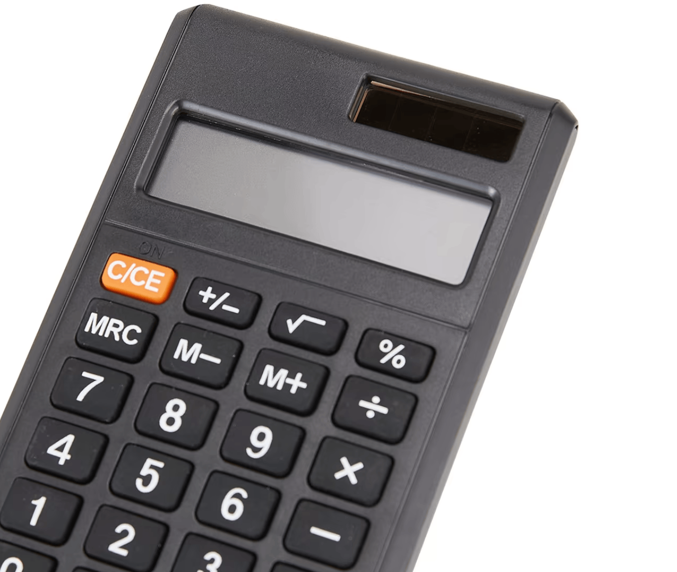 Unbranded Electronic Pocket Calculator Mini Desk 8 digits Solar Battery School Shop Work