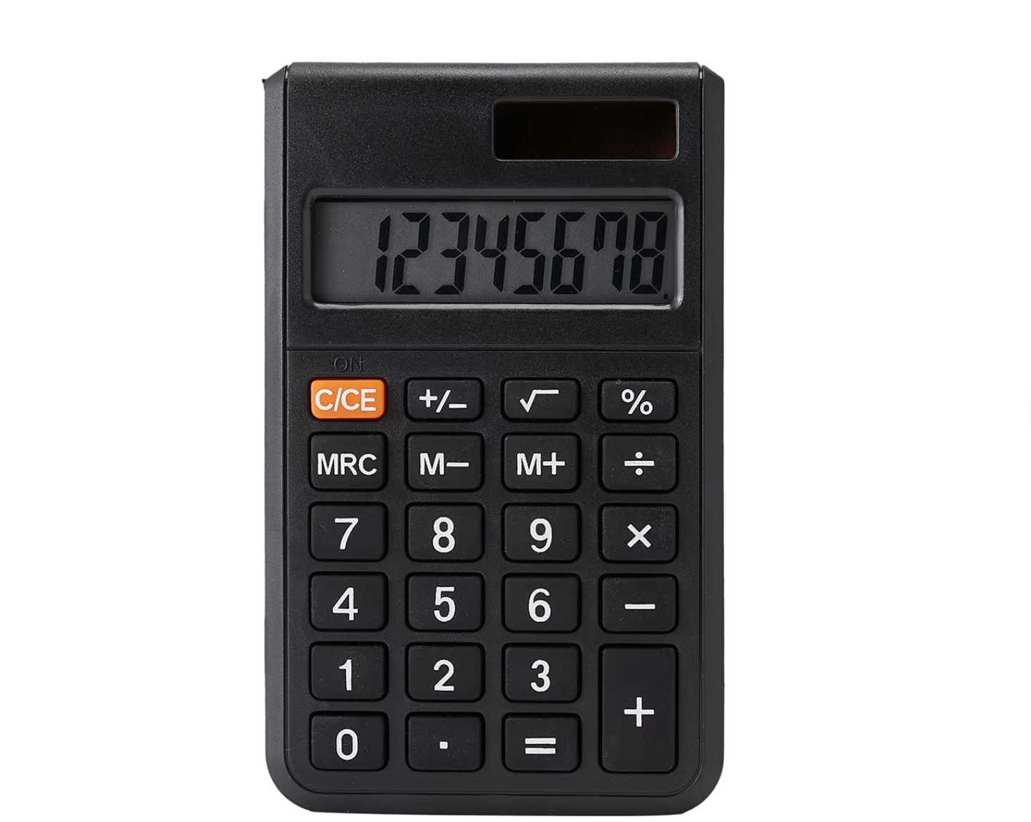 Unbranded Electronic Pocket Calculator Mini Desk 8 digits Solar Battery School Shop Work