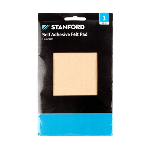 Unbranded Floor Protector Self Adhesive Felt Pads Stoppers Chairs Cut To Size Beds 15 x 24