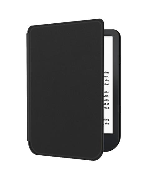 Unbranded For Kobo Nia 6" inch Tablet Smart Leather Case Cover Shell Book Black Ereader