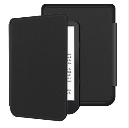 Unbranded For Kobo Nia 6" inch Tablet Smart Leather Case Cover Shell Book Black Ereader