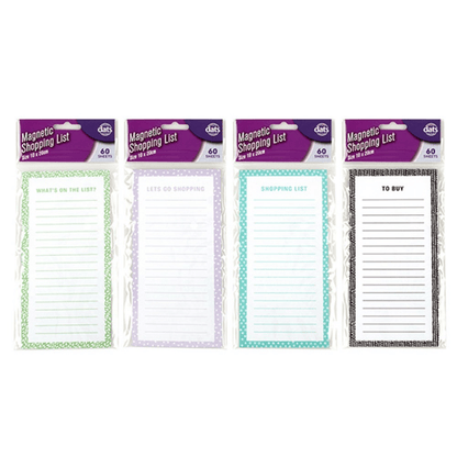 Unbranded Fridge Magnetic Shopping Lists Things To Do List Memo Pad Note Sheet 60 Pages B3