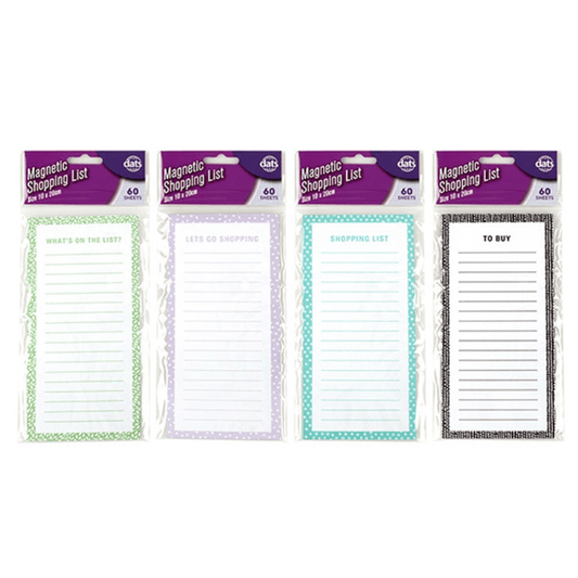 Unbranded Fridge Magnetic Shopping Lists Things To Do List Memo Pad Note Sheet 60 Pages B3