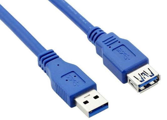 Unbranded/Generic 0.5M USB 3.0 SuperSpeed Extension Cable Male to Female M/F Cord High Speed AU