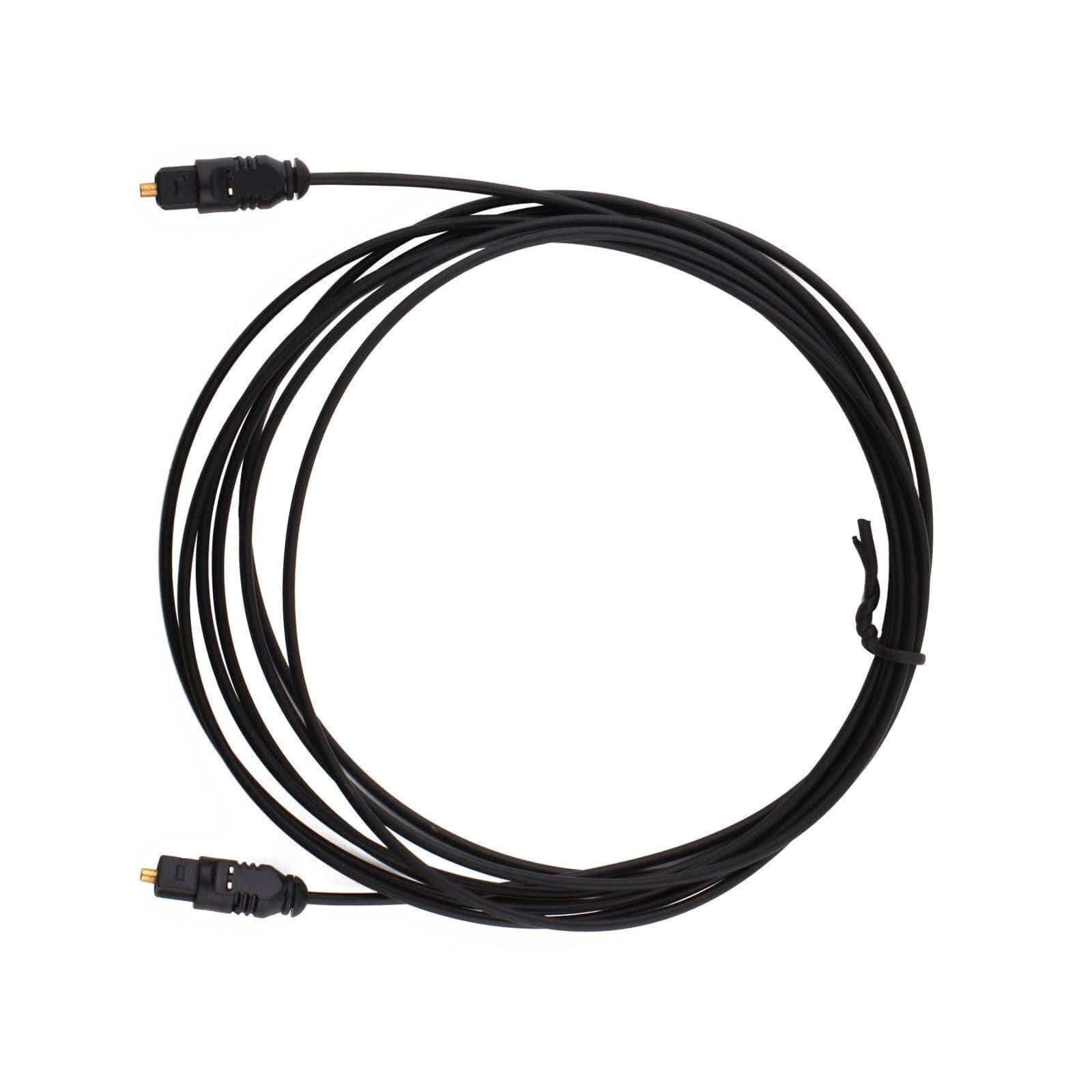 Unbranded/Generic 1.5M Digital Optical Fiber Toslink Audio Cable HDTV DVD Cord Soundbar Sound