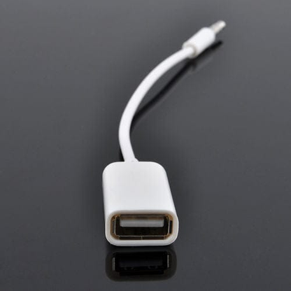 Unbranded/Generic 1Pc Car AUX Audio Male Plug Jack To USB 2.0 Female Converter Cable Cord 3.5mm