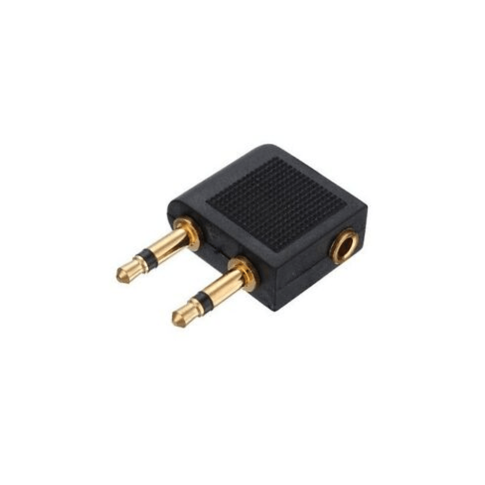 Unbranded/Generic 3.5 mm x 3,5 mm Aircraft Airline Travel Headphone Jack audio Adapter
