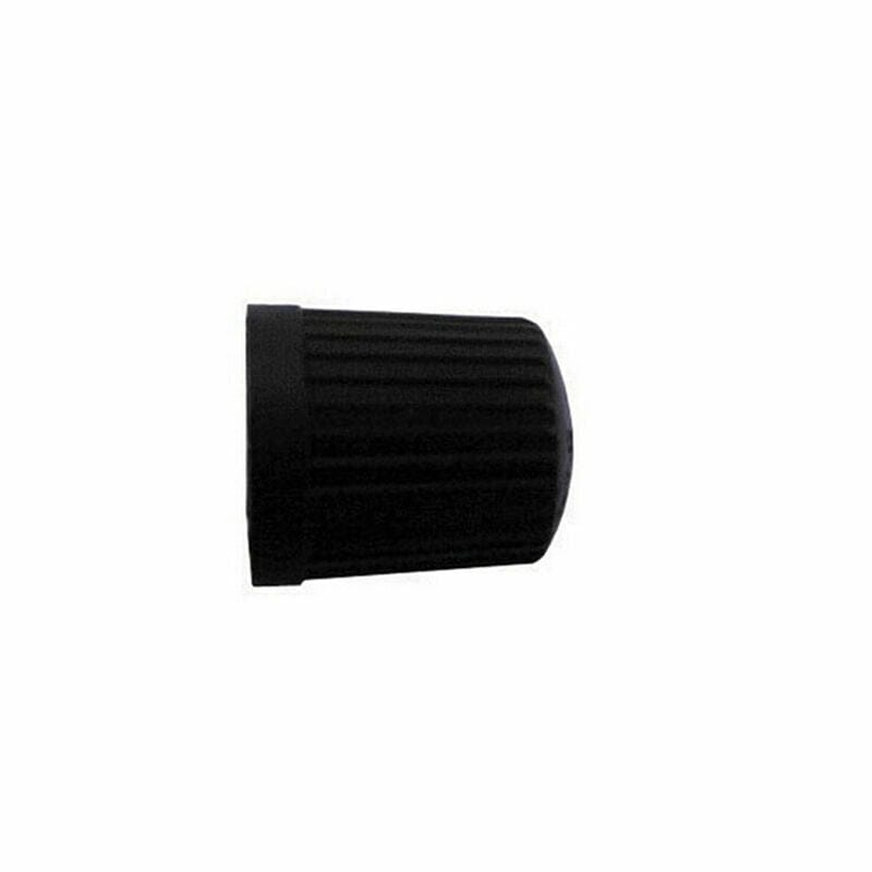 Unbranded/Generic 4 Universal Black Plastic Valve Caps for Tyres Car Truck Motorcycle Bicycle
