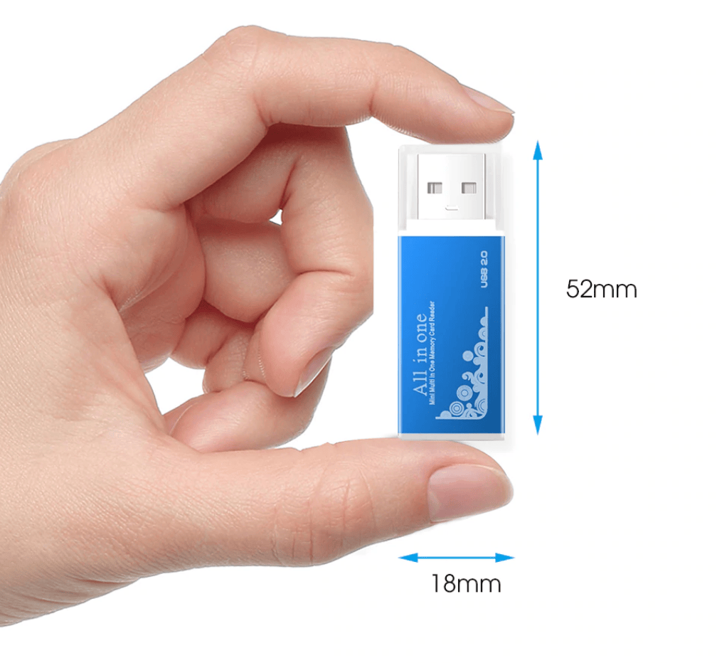 Unbranded/Generic USB 2.0 All in 1 Multi Memory Card Reader For Micro SD SDHC TF M2 MMC