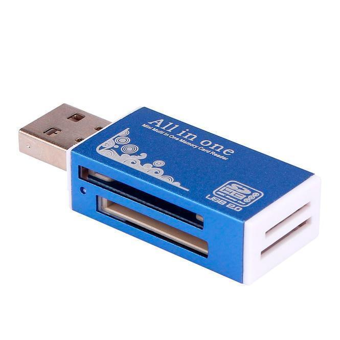 Unbranded/Generic USB 2.0 All in 1 Multi Memory Card Reader For Micro SD SDHC TF M2 MMC