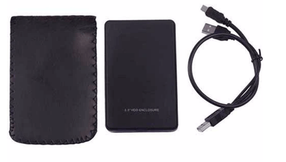 Unbranded/Generic USB 2.0 Hard Drive External Enclosure 2.5inch SATA HDD Mobile Disk Box Case