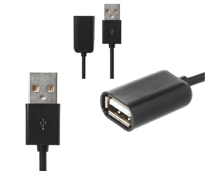 Unbranded/Generic USB Extension Data Cable 2.0 A Male to A Female Long Cord for MacBook Computer B