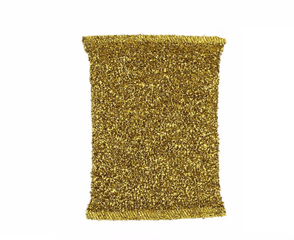 Unbranded Gold Clean Sponge Washing Brush Kitchen Home Dish Pan Pot Cleaning Scourers
