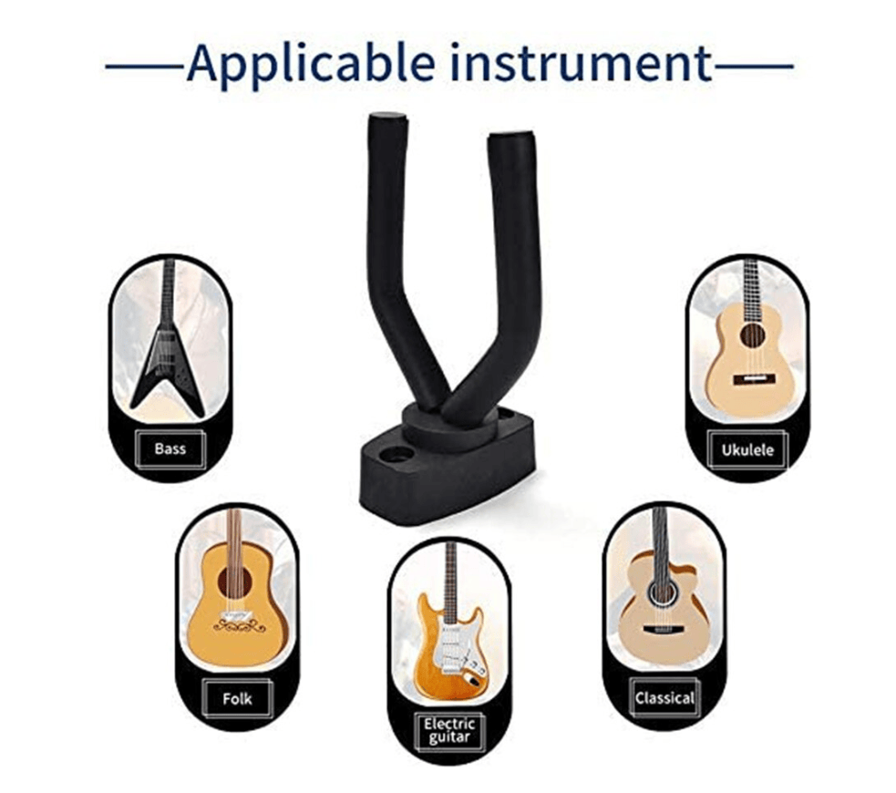 Unbranded Guitar Hanger Wall Mount Holder Hook Rack Bracket Padded Instrument Display