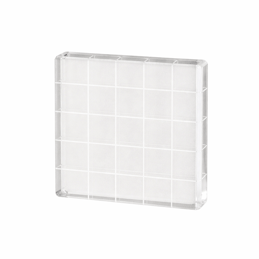Unbranded Home & Garden > Hobbies > Arts & Crafts Stamp Block Acrylic Clear Scrapbooking Stamp Tools Transparent Pad w Grid Line