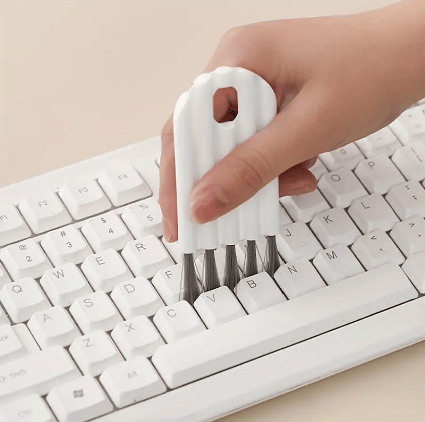 Unbranded Keyboard Cleaning Kit Black Plastic Laptop PC Dust Cleaner Brush Sweep
