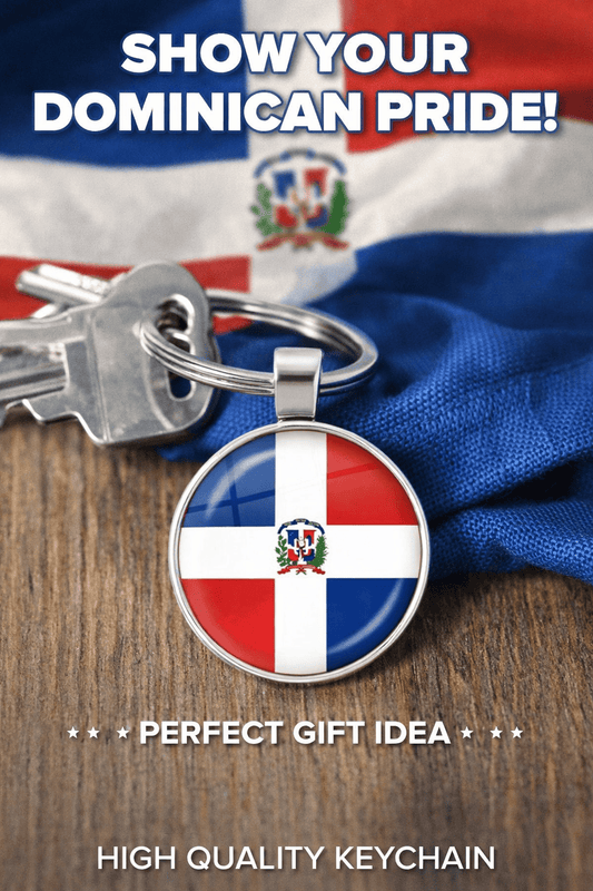 unbranded Keychain Keychain Keyring National Flag Dominicana Republic Gift Key Ring