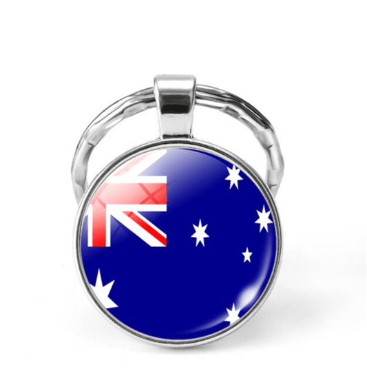 unbranded Keychain Keyring National Flag Australian Australia Gift Key Ring