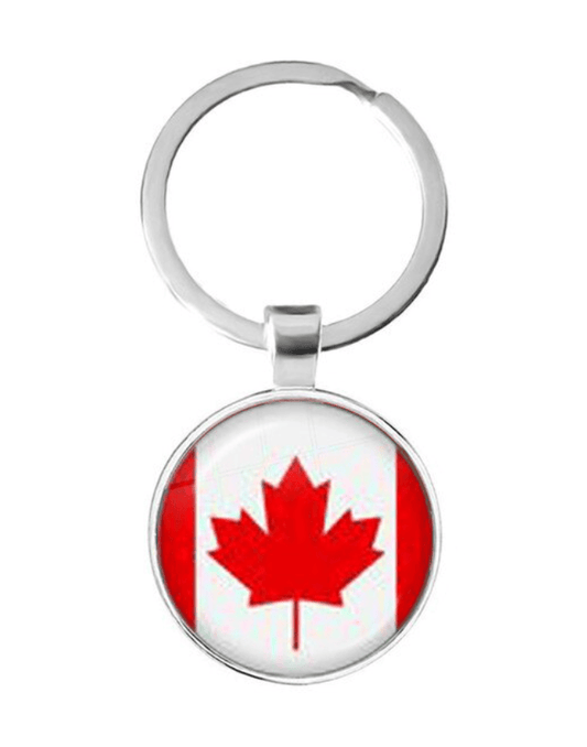 unbranded Keychain Keyring National Flag Canada Canadian Gift Key Ring