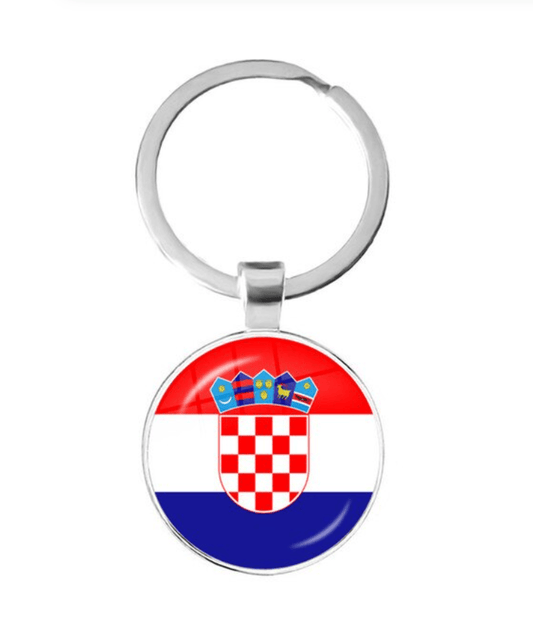unbranded Keychain Keyring National Flag Croatia Croatian Gift Key Ring