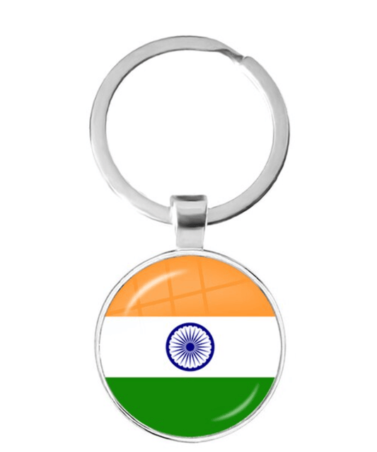 unbranded Keychain Keyring National Flag of India Indian Gift Key Ring