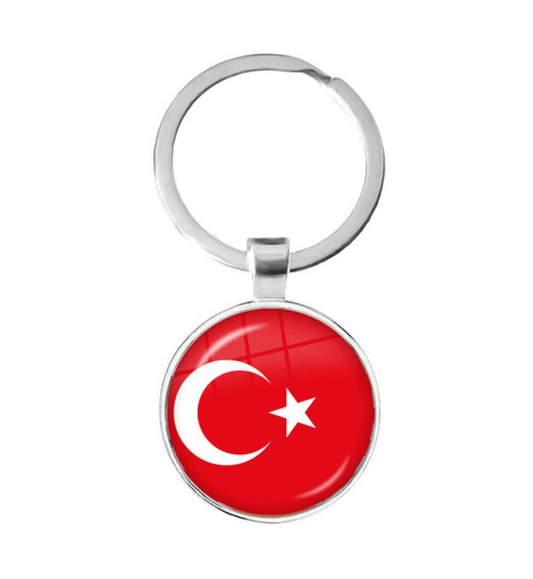 unbranded Keychain Keyring National Flag Turkey Turkish Gift Key Ring