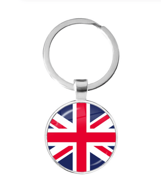 unbranded Keychain Keyring National Flag UK England Great Britain Gift Key Ring