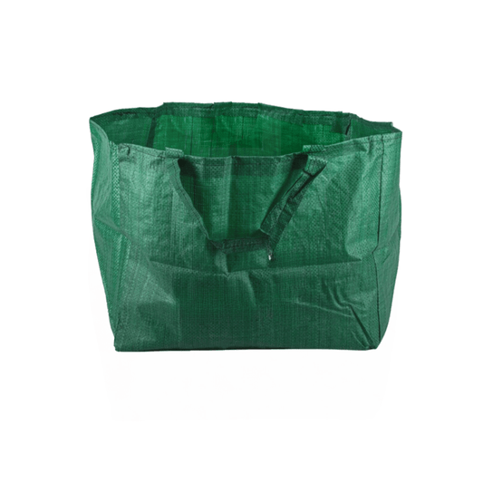 Unbranded Large Garden Waste Bag Leaf Rubbish Plant Grass Sack Reusable Carry Pack
