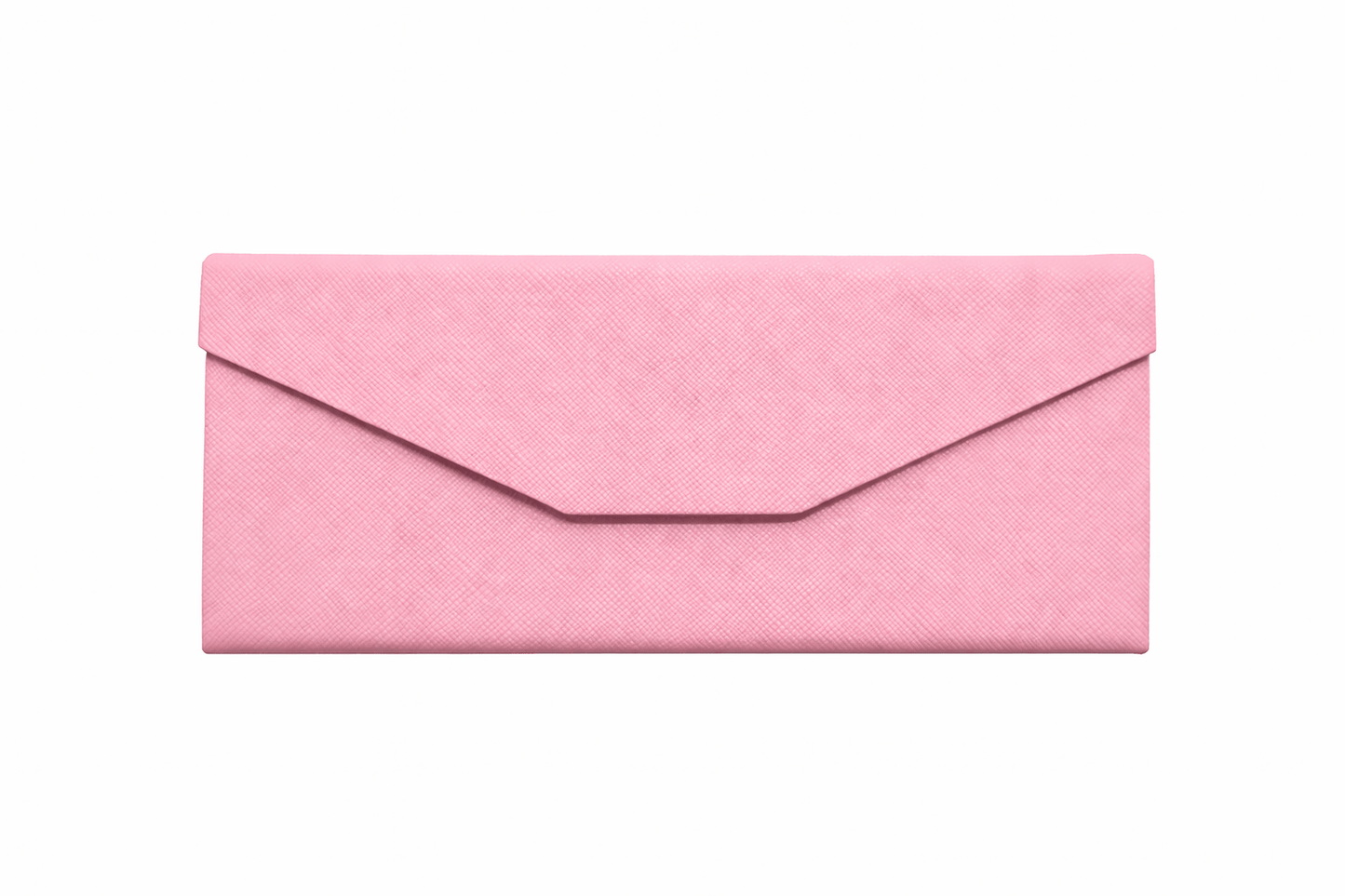 Unbranded Light Pink Foldable Hard Glasses Case Magnetic Closure Compact Travel Eyewear Holder Reader