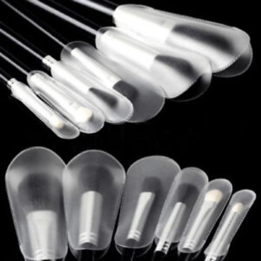 Unbranded Makeup Brush 5pcs/set Storage Bag for Make Up Cosmetic Brushes Guards Protectors Cover