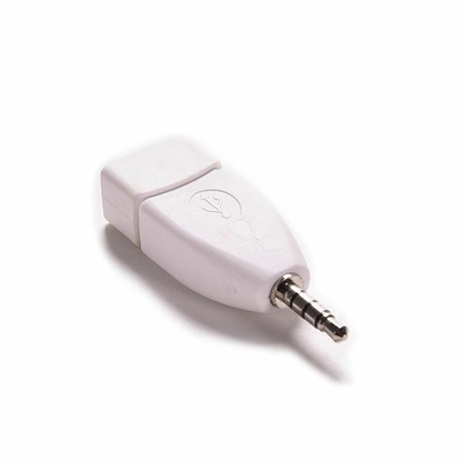 Unbranded Male AUX Audio 3.5mm Plug Jack to Female USB 2.0 Converter Adapter for Car MP3