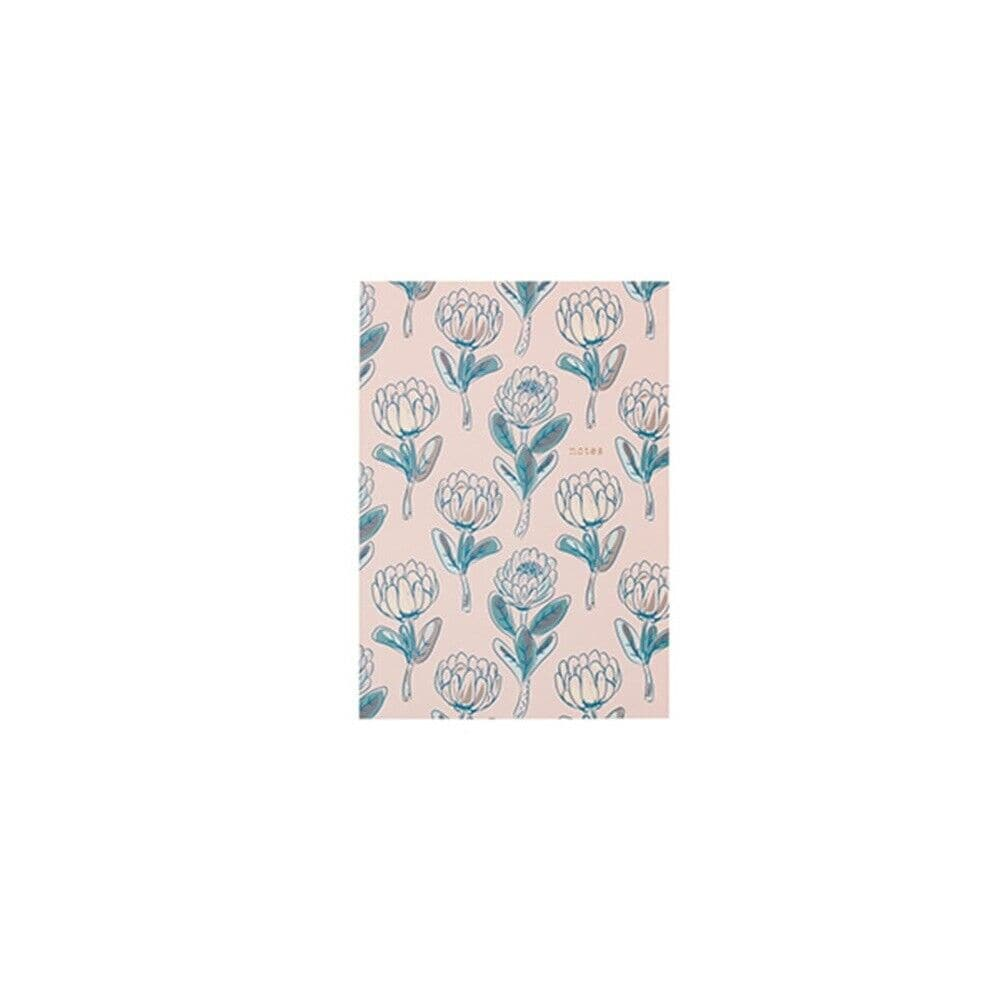 Unbranded Memo Pads Flower A5 Notebook Note Book Card Cover Stationery Diary Journal Office School 160Pages