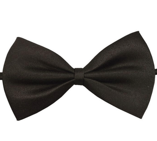 Unbranded Mens Silk Satin plain Tuxedo Solid Bow Tie Formal Wedding Bowtie Necktie ties