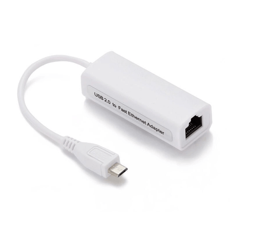 Unbranded Micro USB 2.0 to RJ45 Ethernet Network LAN Adapter Card 10Mbps Adapter
