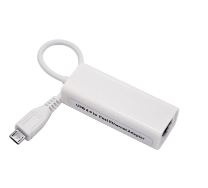 Unbranded Micro USB 2.0 to RJ45 Ethernet Network LAN Adapter Card 10Mbps Adapter