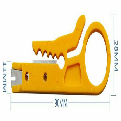 Unbranded Mini Automatic Electric Cable Wire Cutter Stripper Crimper Pliers Tool