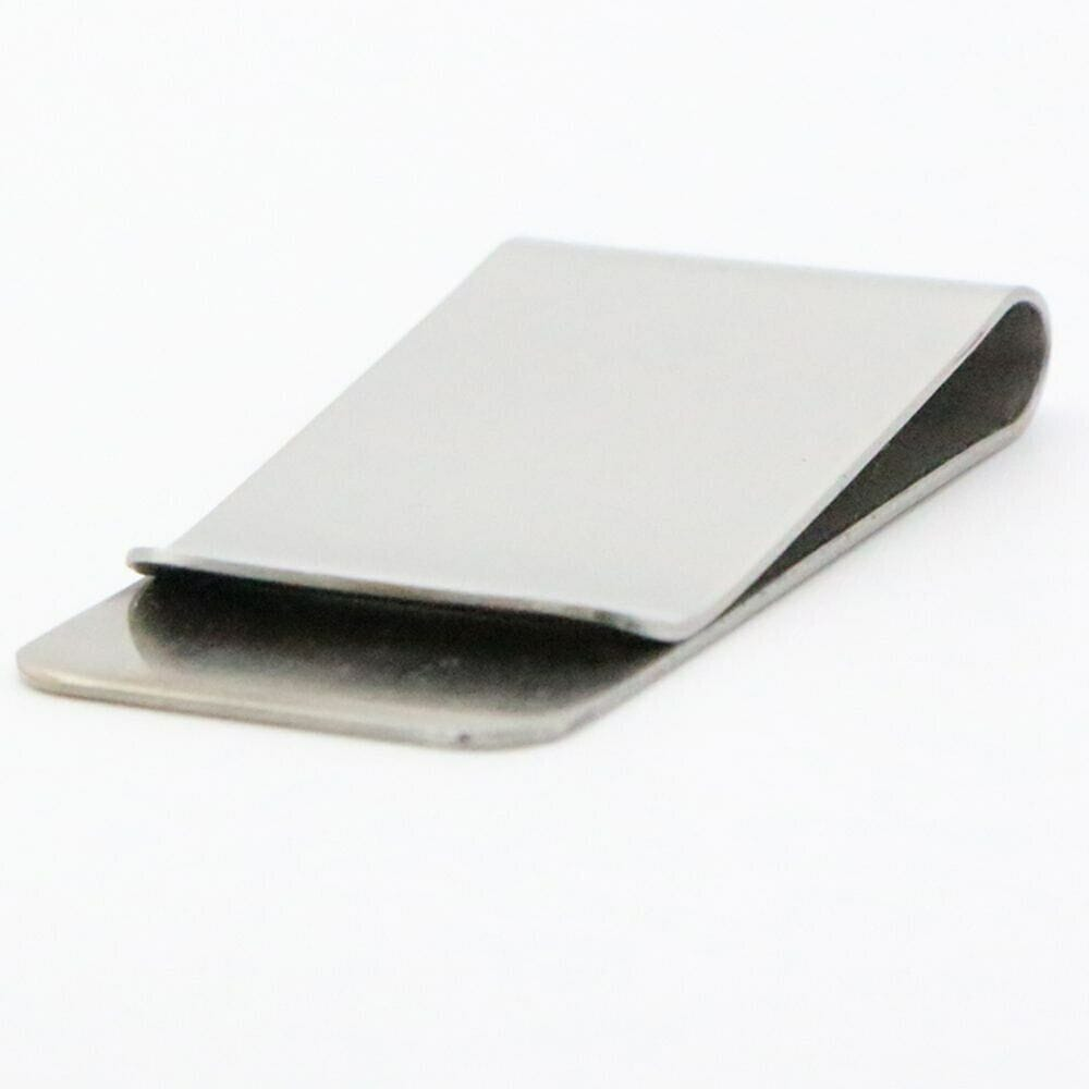 Unbranded Money Clip Note Card Holder Stainless Steel Mens Wallet Ladies Purse Bag