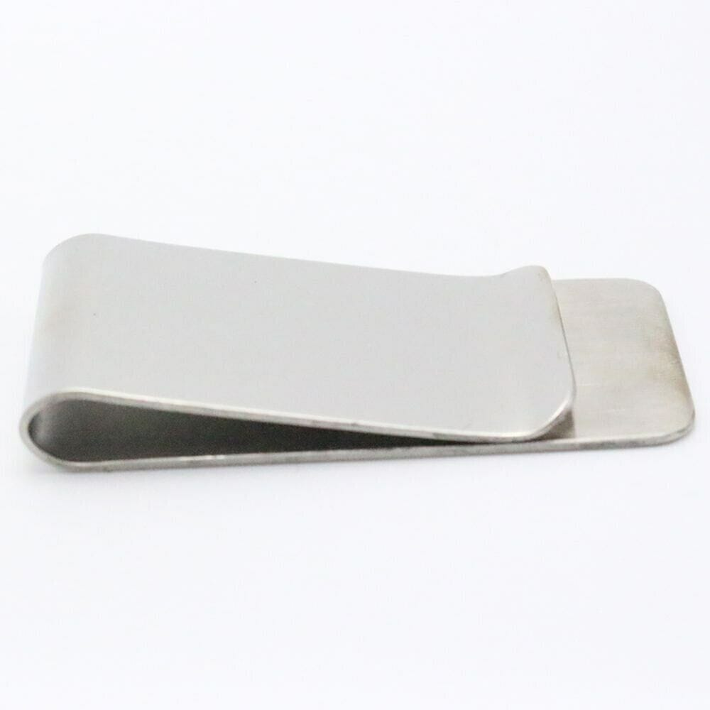 Unbranded Money Clip Note Card Holder Stainless Steel Mens Wallet Ladies Purse Bag
