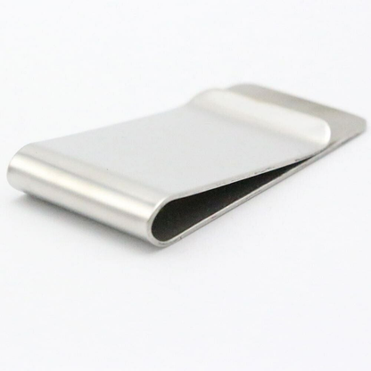Unbranded Money Clip Note Card Holder Stainless Steel Mens Wallet Ladies Purse Bag