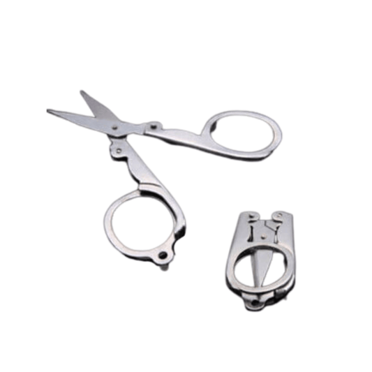 Unbranded New Portable Small Folding Scissors Pocket Cutter for Travel Crafts Emergency