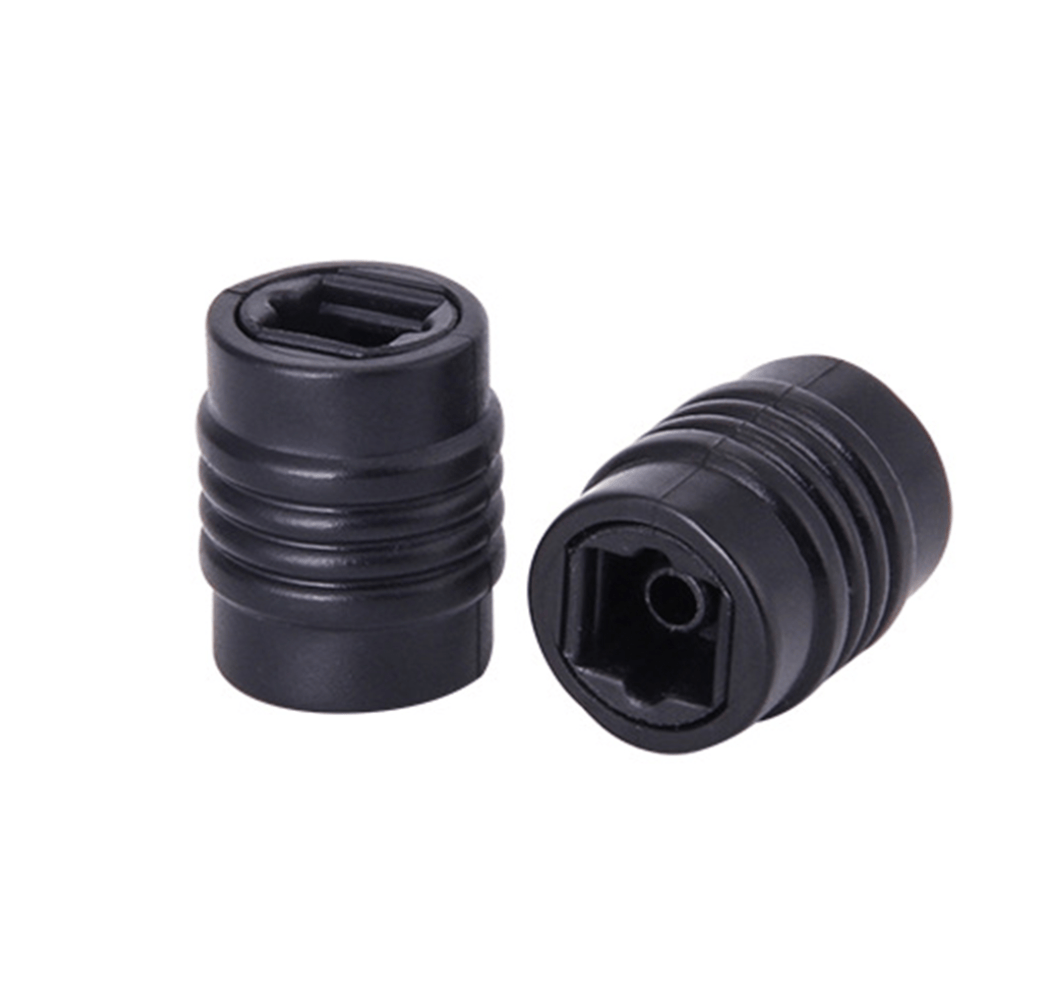 Unbranded Optical Fibre Toslink Cable Female Adaptor Joiner Connector Audio Plug