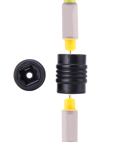 Unbranded Optical Fibre Toslink Cable Female Adaptor Joiner Connector Audio Plug