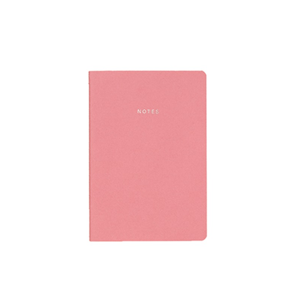 Unbranded Otebook Pink A4 Notebook Coloured Cover and Paper Stitched 96 Pages Office School Stationary