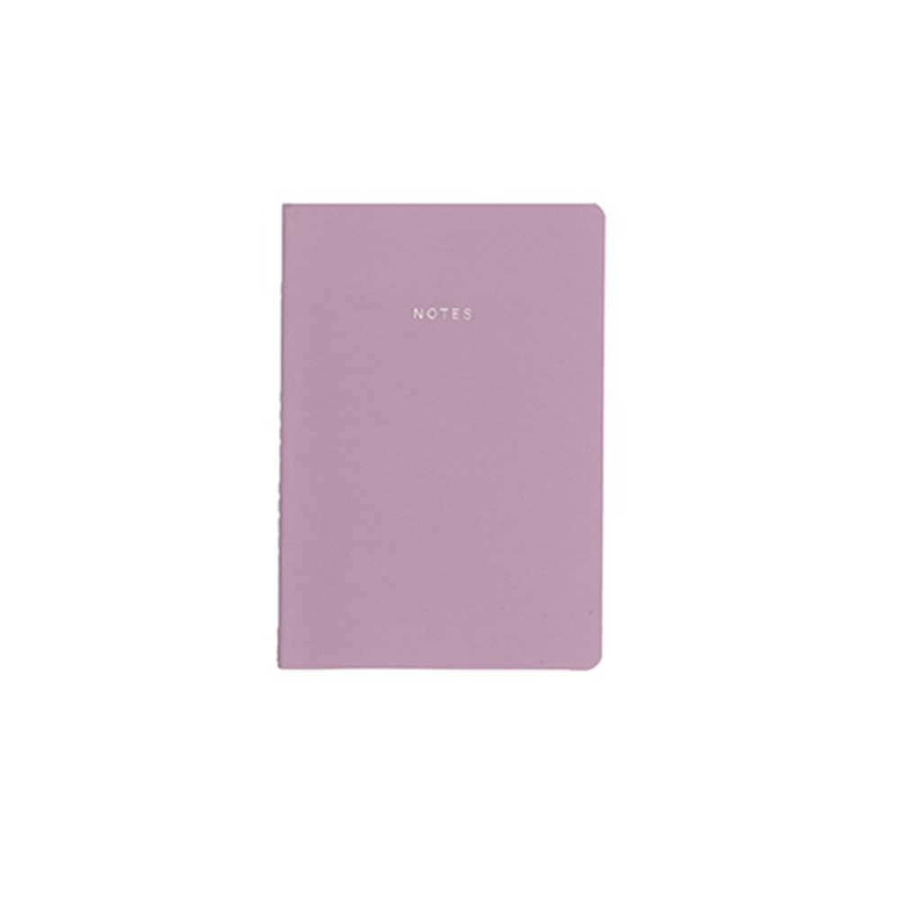 Unbranded Otebook Purple A4 Notebook Coloured Cover and Paper Stitched 96 Pages Office School Stationary