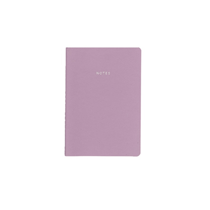Unbranded Otebook Purple A4 Notebook Coloured Cover and Paper Stitched 96 Pages Office School Stationary