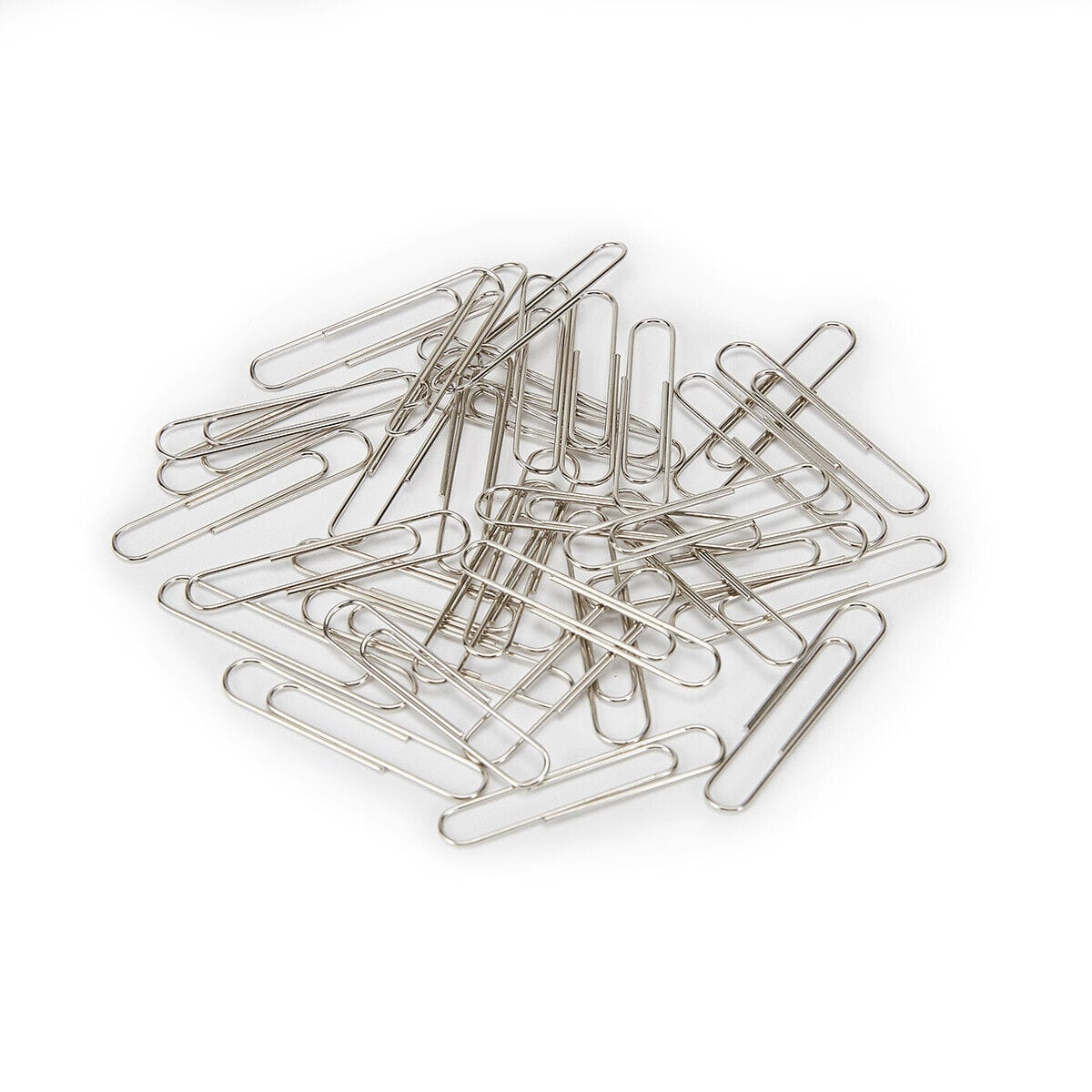 Unbranded Paper Clips Metal Office 250 Pack Clip Silver Craft School 28mm