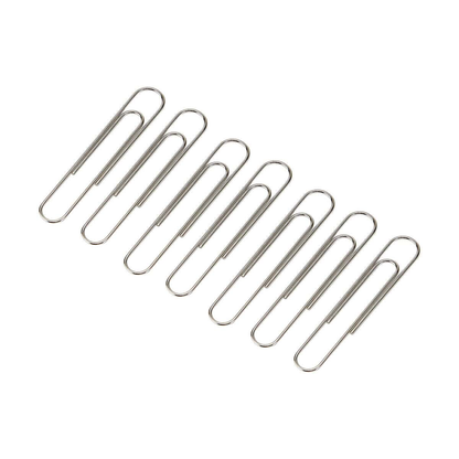 Unbranded Paper Clips Metal Office 250 Pack Clip Silver Craft School 28mm