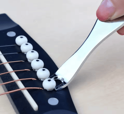 Unbranded Peg Puller Stainless Steel Tool Acoustic Guitar String Nail Bridge Pin Remover