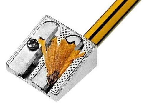 Unbranded Pencil sharpener 1 Pack Metal Double Hole Pencil Sharpener School Stationery Office