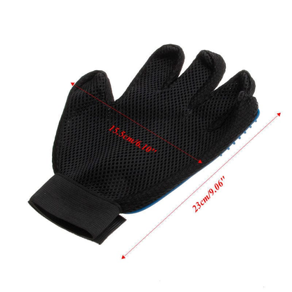 Unbranded Pet Dog Cat Glove Grooming Cleaning Magic Hair For Deshedding Dirt Remover Brush